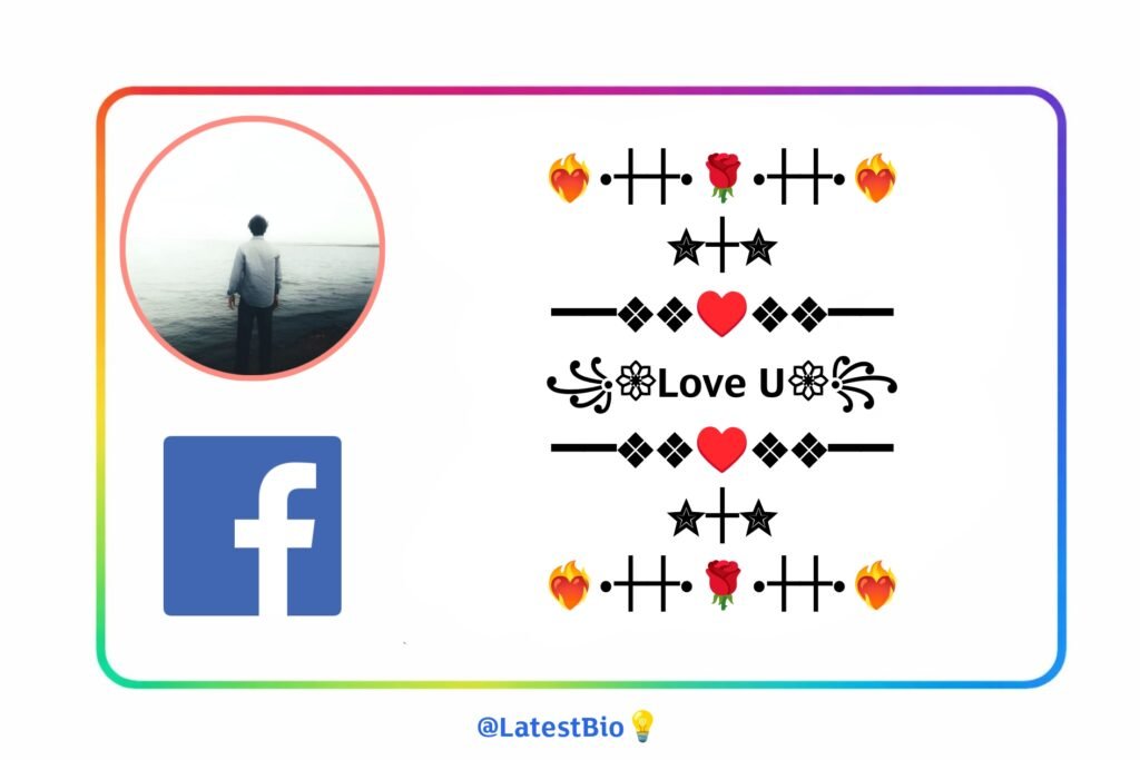 Stylish Facebook Bio Collection for Boys & Girls