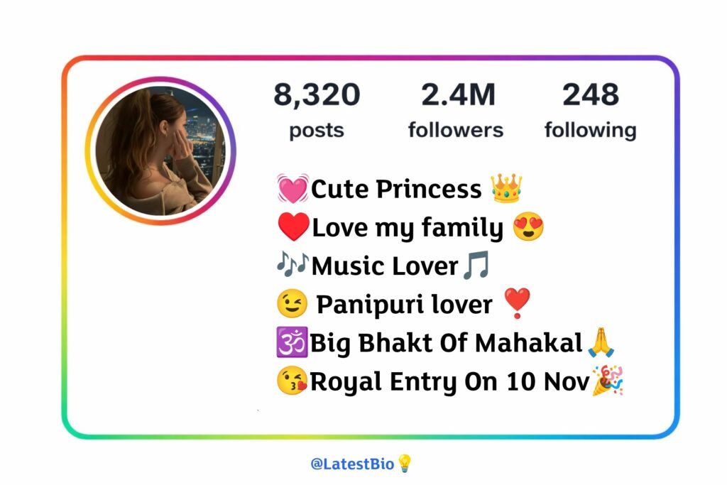 Instagram Bio for Girls